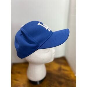 Team MLB by OC Sports youth unisex blue LA baseball cap hat 0989